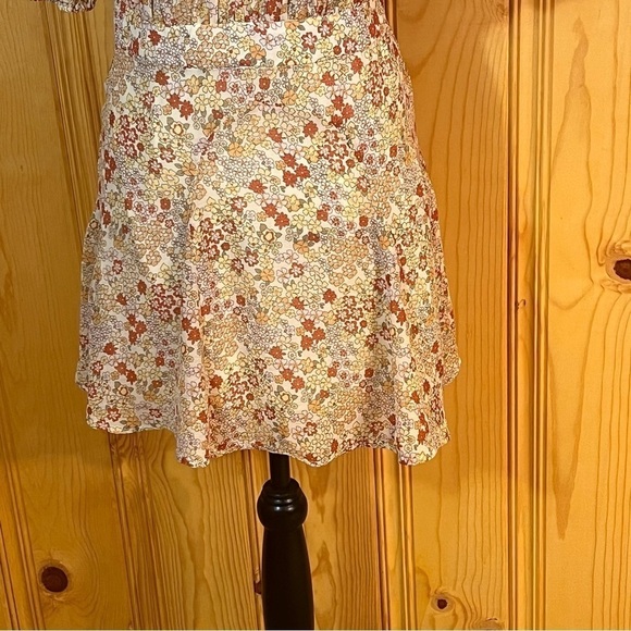 Free People Bonnie Smocked Mini Dress Sz-S - Picture 7 of 11